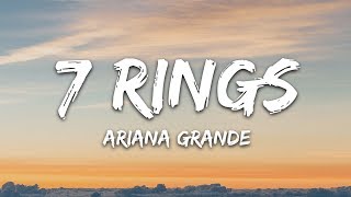 Ariana Grande  7 rings Lyrics [upl. by Dewie]