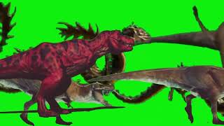 Animal world stampede green screen stampede  animals chromakey green [upl. by Aceissej]