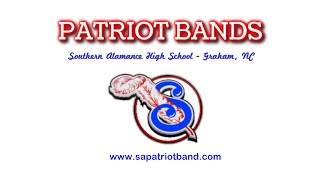 20151017 Southern Alamance Marching Patriots selected for Eddie Harris Memorial Awardmp4 [upl. by Dreda]