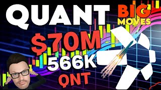 🚨 QUANT  HUGE MOVES  70M 566K QNT  WHATS HAPPENING 😱👀 QUANT QUANTCOIN QUANTCRYPTO [upl. by Piotr]