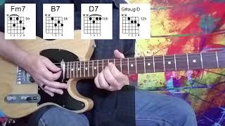 WAHWAH GUITAR LESSON  How To Play WAHWAH By George Harrison [upl. by Ossy]