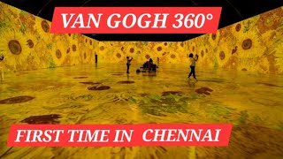 The Real Van Gogh Immersive Experience in Chennai Express Avenue Mall  2024 [upl. by Erolyat]