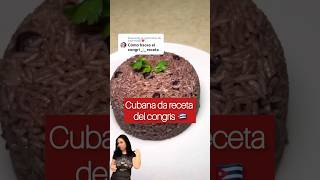 Receta de Congris Cubano 🇨🇺 [upl. by Aenal]