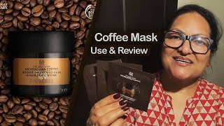 USEampREVIEW  Body Shop Nicaraguan Coffee Intense Awakening Mask [upl. by Neyuh]