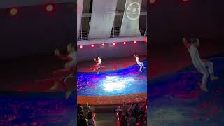 Shorts Royal Caribbean Symphony of the Seas Hiro AquaTheater Slackliners [upl. by Bledsoe706]