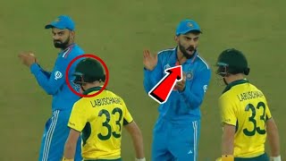 Virat Kohli Sledging Marnus labuschagne In His Aggressive Way During India vs Australia final 2023 [upl. by Nitniuq]