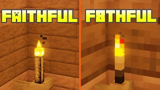 Faithful vs F8thful  Texture Comparison [upl. by Noirb]