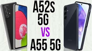 A52s 5G vs A55 5G Comparativo e Preços [upl. by Modeerf]