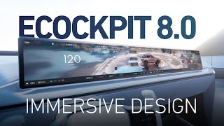 Discover the immersive design and stunning 3D graphics in ECockpit 80 created with Kanzi One [upl. by Llemaj882]