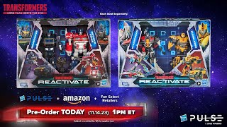 Transformers Reactivate By Splash Damage Official Toyline Reveal With Limited Quantities More News [upl. by Ab146]