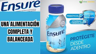 Ensure Clásico  Nutrición Especializada con Vitaminas y Proteína [upl. by Cassil]