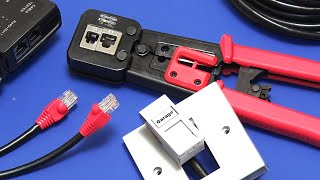 Wiring Ethernet Extensions How to Fit Sockets amp Make Patch Leads [upl. by Scharaga487]