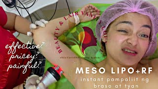 MESO LIPO  RF CAVITATION  NON SURGICAL LIPO TREATMENT [upl. by Nnaoj]