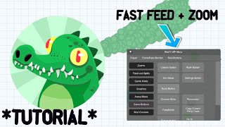 AGARIO 2220  ANDROID FAST FEED  ZOOM TUTORIAL FREE TRIAL [upl. by Adriel61]