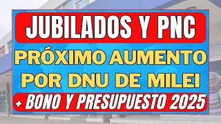 CÓMO QUEDA el PRÓXIMO AUMENTO por DNU de MILEI en Octubre  BONO JUBILADOS y PENSIONADOS PNC Anses [upl. by Aliahkim]