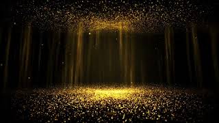 Gold particles dust Background  HD 4K  background loop  Animation  Motion  Effects  Cheizme [upl. by Rutledge166]