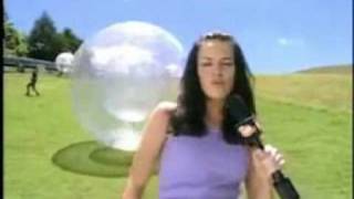 Hot reporter hit by zorb  the real story [upl. by Shayna31]