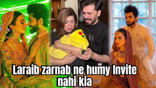 Laraib Zarnab ki Shadi  Wedding  py hum kyun nahi gaye  Finally Waja samny agai  Pralog 119 [upl. by Ahsinek722]