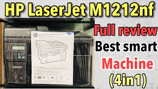 HP LaserJet M1212nf full review I best printer for office I toner 85A I Printer  Scanner  Copy [upl. by Shank]