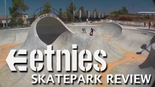 Skatepark Review etnies Skatepark  Lake Forest California [upl. by Codee]