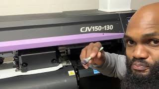 Mimaki CJV150130  Weekly Maintenance [upl. by Bette-Ann212]