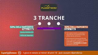 PLANETWIN365 BONUS SCOMMESSE fino a 300€ di bonus benvenuto Planetwin365 per un nuovo conto gioco [upl. by Nohshan785]