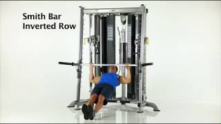 Smith Press Attachment CXT225  Exercises  TuffStuff Fitness [upl. by Lavine]