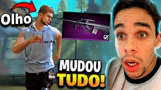 TESTEI TUDO NOVA ARMA E PERSONAGEM ACESSEI O SERVIDOR AVANÇADO DO FREE FIRE [upl. by Egor866]