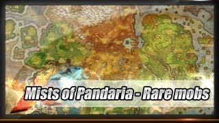 Guide  Mists of Pandaria  All rare Mobs Locations [upl. by Trueman146]