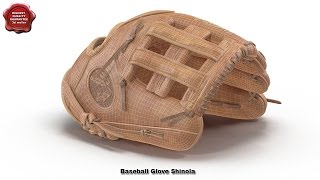 3d model of Baseball Glove Shinola by 3dmolier International [upl. by Nosyaj]