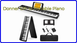 REVIEW 2024 Donner DP10 Portable Piano ESSENTIAL details [upl. by Ximenes]