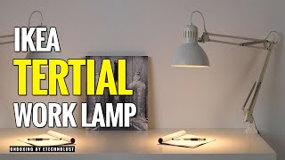 IKEA Tertial 10 Work Lamp  Unboxing amp Review [upl. by Adnovoj]