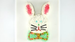 How to Make a TooCute Easter Bunny Cake  MyRecipes [upl. by Lennox154]