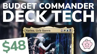 Varina Lich Queen  Budget Commander Deck Tech 48  Zombie Tribal Discard  EDH  MTG  Commander [upl. by Azal]