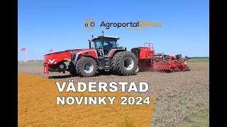 Väderstad novinky 2024  nový Carrier 925 secí stroj z Kanady sériový Proceed nové Tempo [upl. by Aidualk]