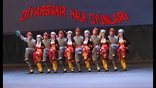 DİYARBAKIR HALK OYUNLARI DİYARBAKIR FATİH LİSESİ SPOR KULÜBÜ [upl. by Alfie809]