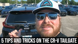 5 Tips and Tricks on the 20192020 Honda CRV Tailgate [upl. by Znerol]