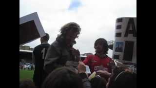 Eoin Macken and Rupert Young at Soccer Six [upl. by Ilojne428]