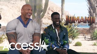 Kevin Hart Jealous of Dwayne Johnson amp Danny DeVitos Jumanji Bromance [upl. by Sivra]