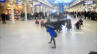 Alleviate Got to Dance Finalists and Living the Dream perform at St Pancras International [upl. by Sturges]