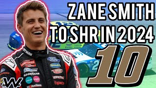 Zane Smith Going to Stewart Haas Racing in 2024 to drive the 10 Car [upl. by Ashlie]