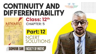 12  Differentiability Solutions by Sonvir sir  Class 12 Maths  Maths for NDA exam [upl. by Yrtnahc401]