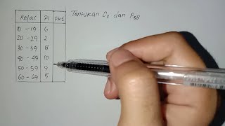 desil dan persentil data kelompok matematika wajib [upl. by Gard]