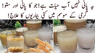 Barley Water amp Sattu Benefits Drink 1 Glass Of This Super Healthy Beverage And See Magic [upl. by Uol]