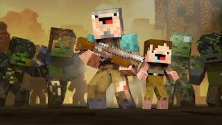 ZOMBIE APOCALYPSE THE LAST STAND Minecraft Animation [upl. by Sallyann]