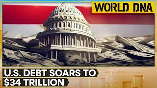 US government debt skyrockets clock ticks for congress  World DNA [upl. by Ennis]