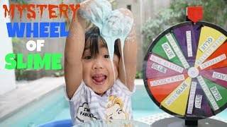 MYSTERY WHEEL OF SLIME CHALLENGE [upl. by Iloj]