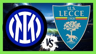 Pronósticos INTER VS LECCE  Liga Italiana 20242025 [upl. by Unders]