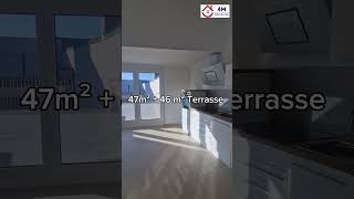 4M IMMOBILIEN  2 Zimmer Dachgeschosswohnung mit Terrasse [upl. by Aiciruam]