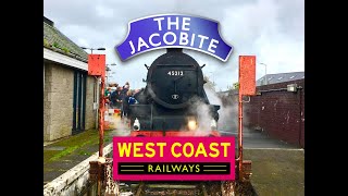 Steam Locomotive 45212  A Trip on the Jacobite  Harry Potter Train 29th August 2019 [upl. by Paget]